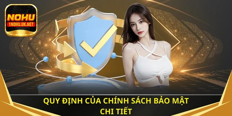 Quy định của chính sách bảo mật chi tiết